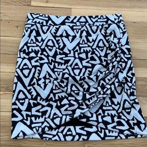 Size S tribal mini skirt